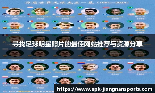 寻找足球明星照片的最佳网站推荐与资源分享